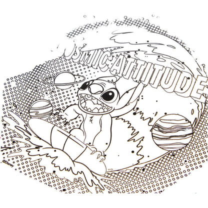 Libro magico pinta con agua Stitch Disney - imagen 3