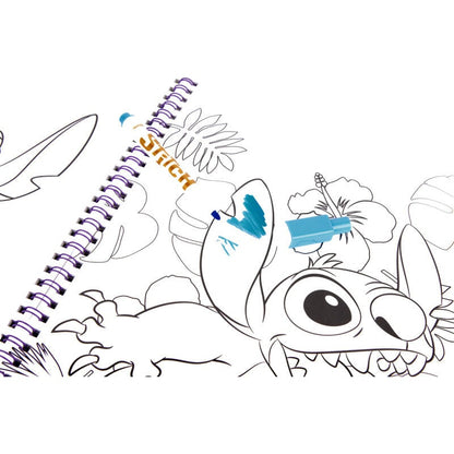 Libro magico pinta con agua Stitch Disney - imagen 3