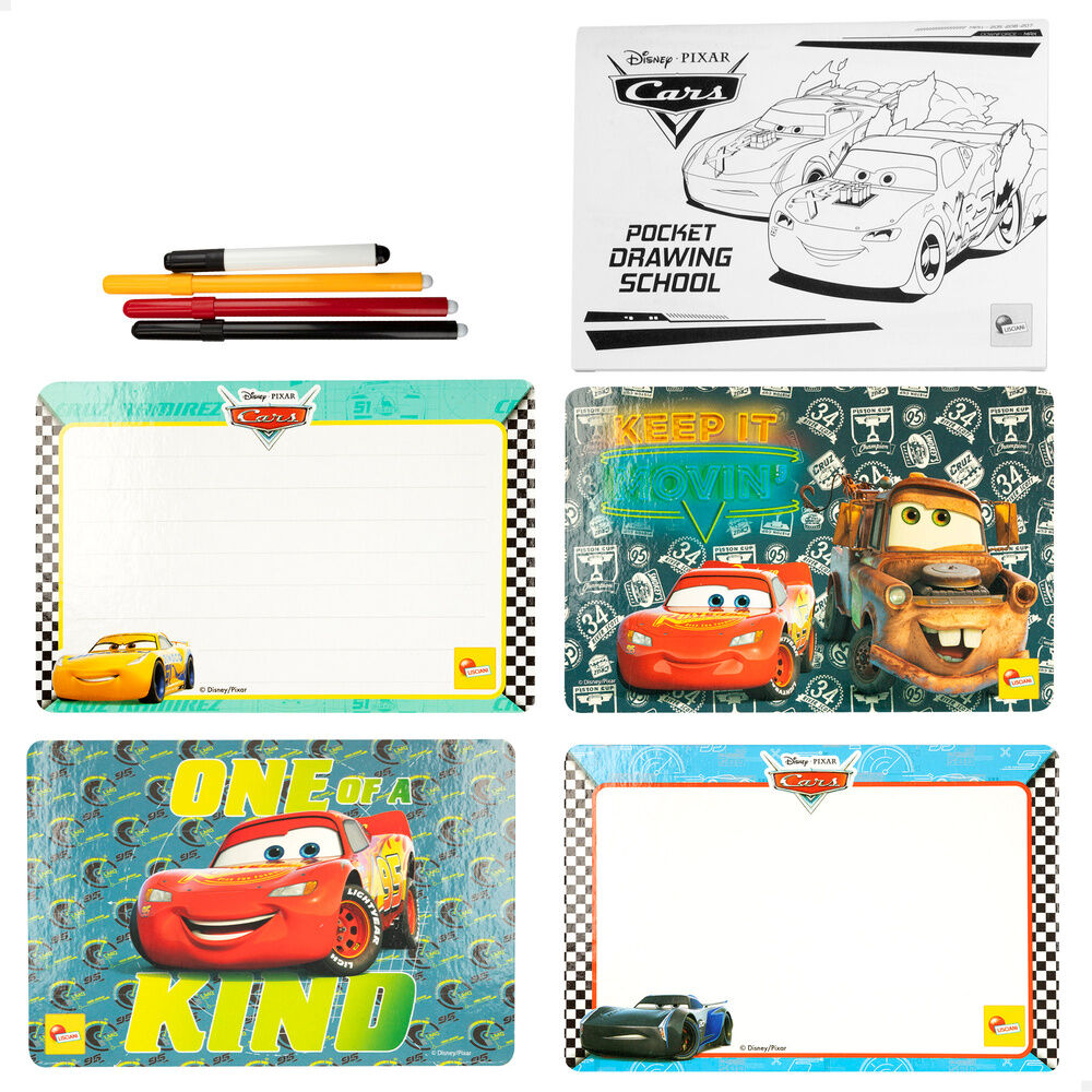 Mini escuela de dibujo Cars Disney Pixar