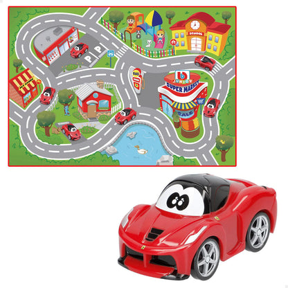 Circuito + coche Ferrari