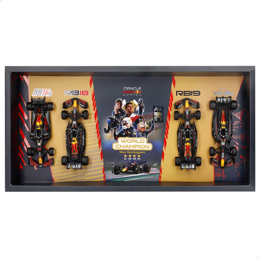 Blister 4 coches Campeonatos F1 Red Bull metal