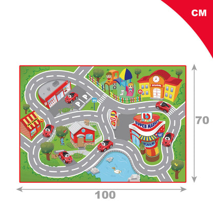 Circuito + coche Ferrari