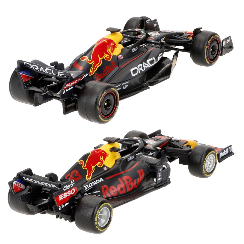 Blister 4 coches Campeonatos F1 Red Bull metal - imagen 3