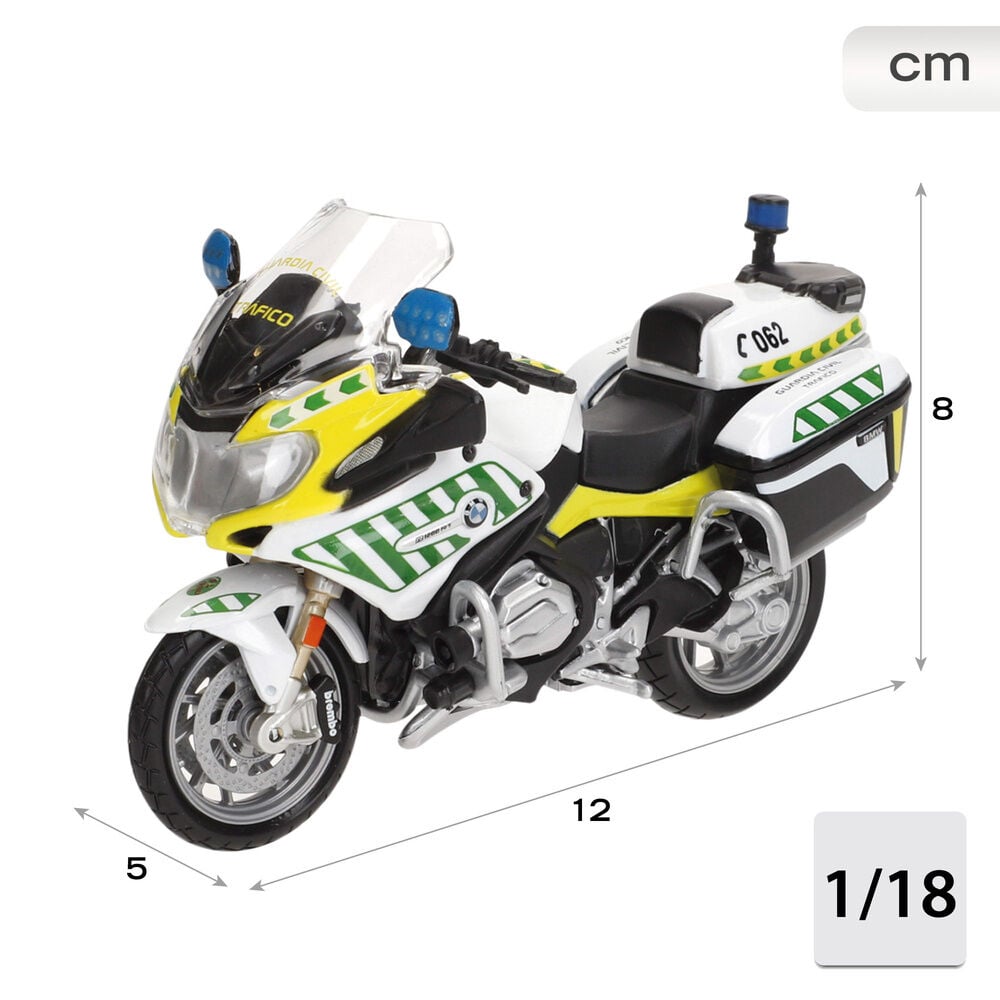 Moto Guardia Civil BMW R 1200 metal - imagen 4