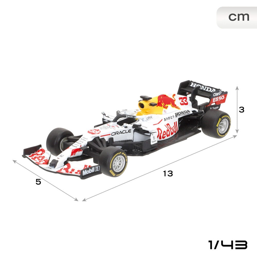 Blister 4 coches F1 Red Bull metal - imagen 4