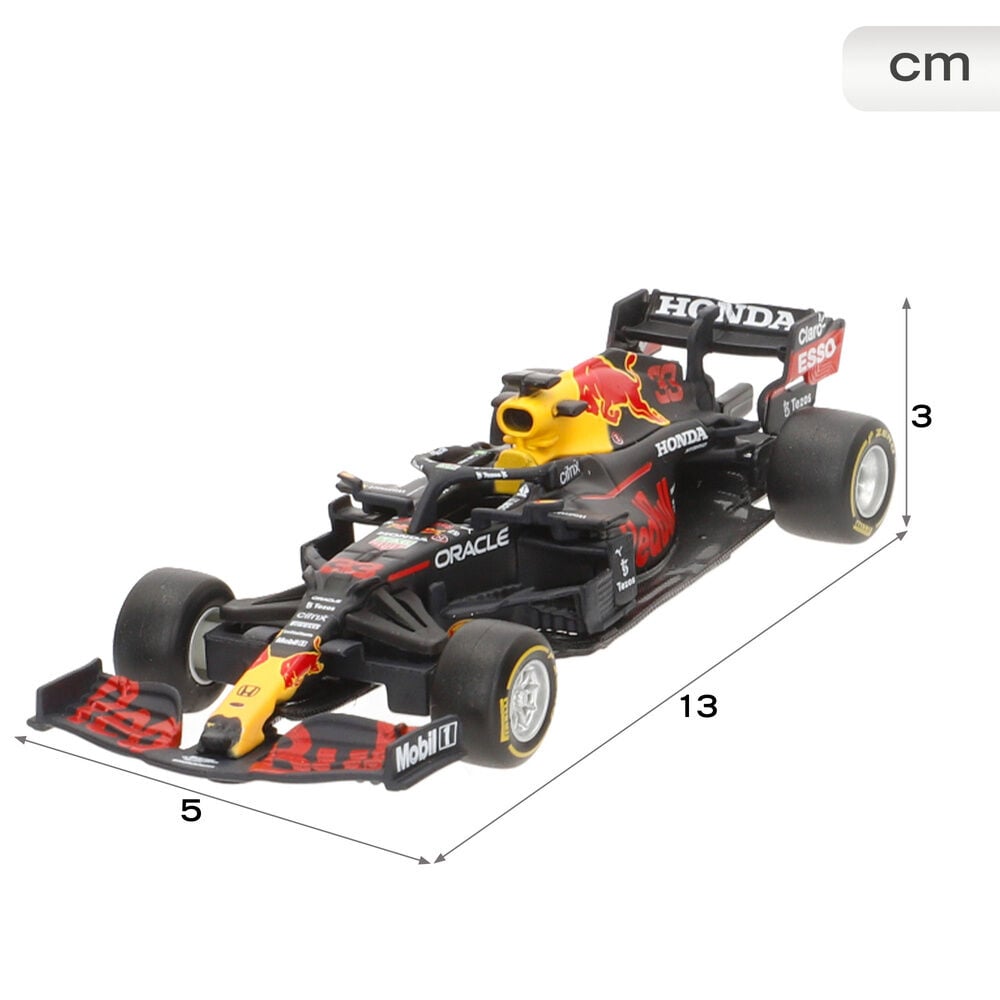 Blister 4 coches Campeonatos F1 Red Bull metal - imagen 4
