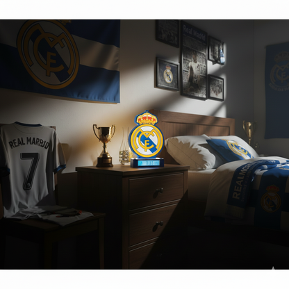 Lampara Despertador 3D Real Madrid - imagen 2