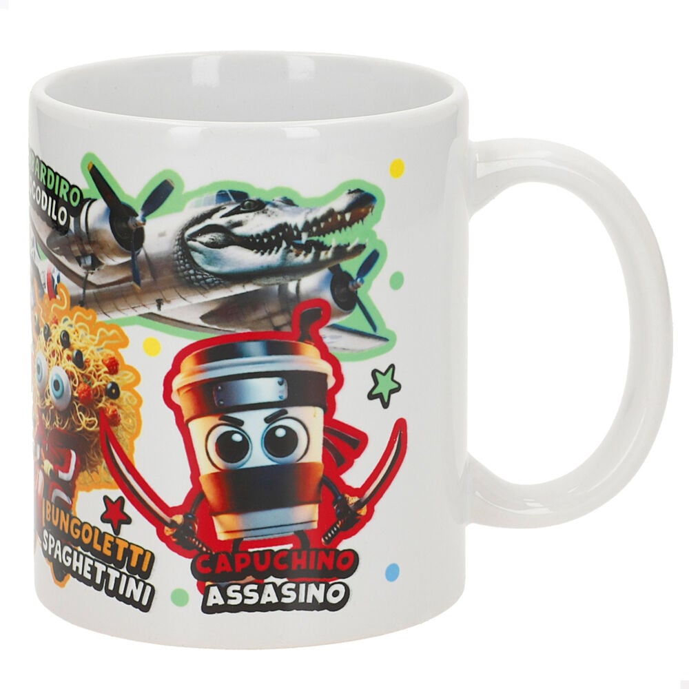 Taza Italian Brainrot 325ml
