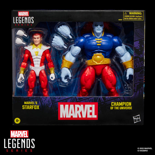 Blister 2 figuras Starfox & Champion of the Universe Marvel Legends Series 15cm - imagen 3