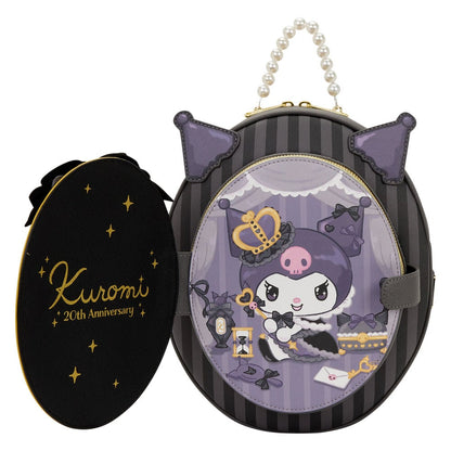 Mochila 20th Anniversary Kuromi Hello Kitty Loungefly 28cm - imagen 2