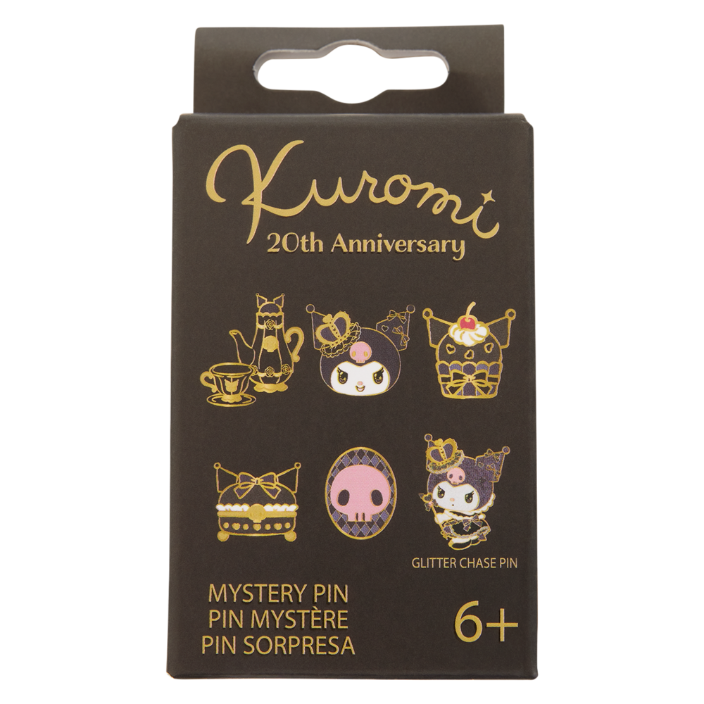 Blind Box Mystery Enamel Pin 20th Anniversary Kuromi Hello Kitty Loungefly - imagen 3