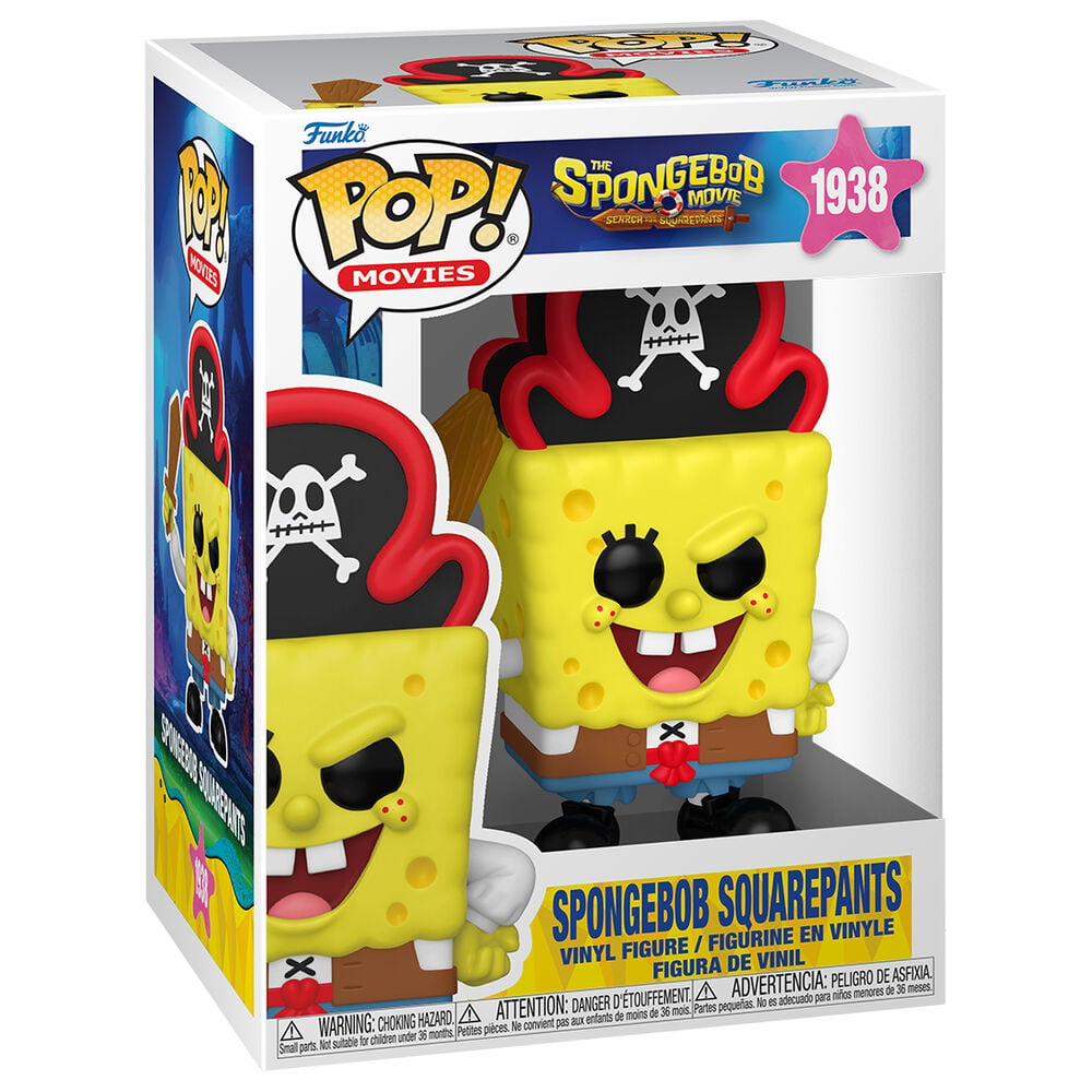 Figura POP Bob Esponja Una Nueva Aventura Pirata SpongeBob Squarepants - imagen 2
