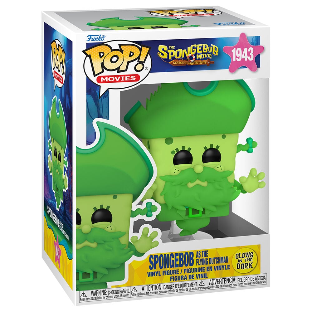 Figura POP Bob Esponja Una Nueva Aventura Pirata SpongeBob as the Flying