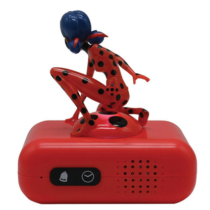 Reloj Despertador Luz Nocturna 3D Prodigiosa Lady bug - imagen 2