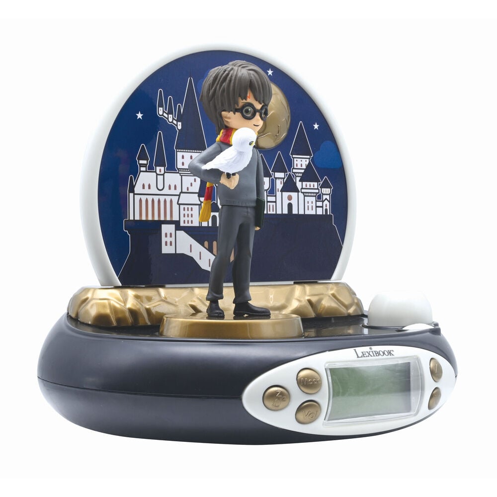 Reloj Despertador Proyector 3D Harry Potter