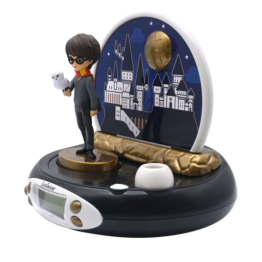 Reloj Despertador Proyector 3D Harry Potter