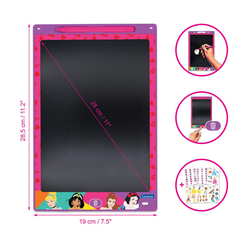 Tableta Tinta Electronica Princesas Disney