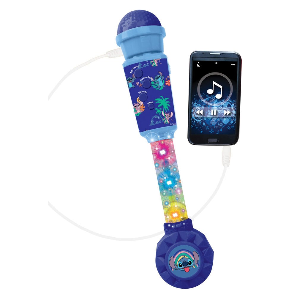 Microfono Luminoso Stitch Disney - imagen 4