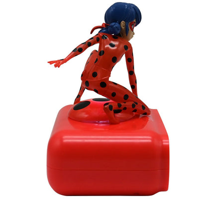 Reloj Despertador Luz Nocturna 3D Prodigiosa Lady bug - imagen 6
