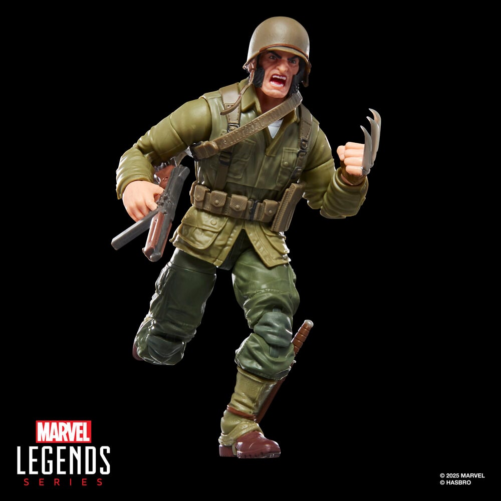 Figura Wolverine WWII Logan Marvel Legends Series 15cm - imagen 6