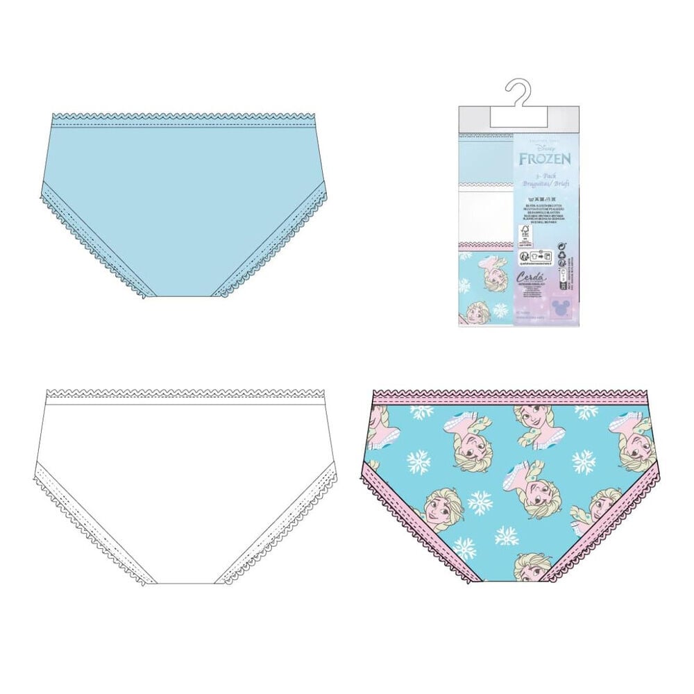 Set 3 braguitas Frozen Disney - imagen 2