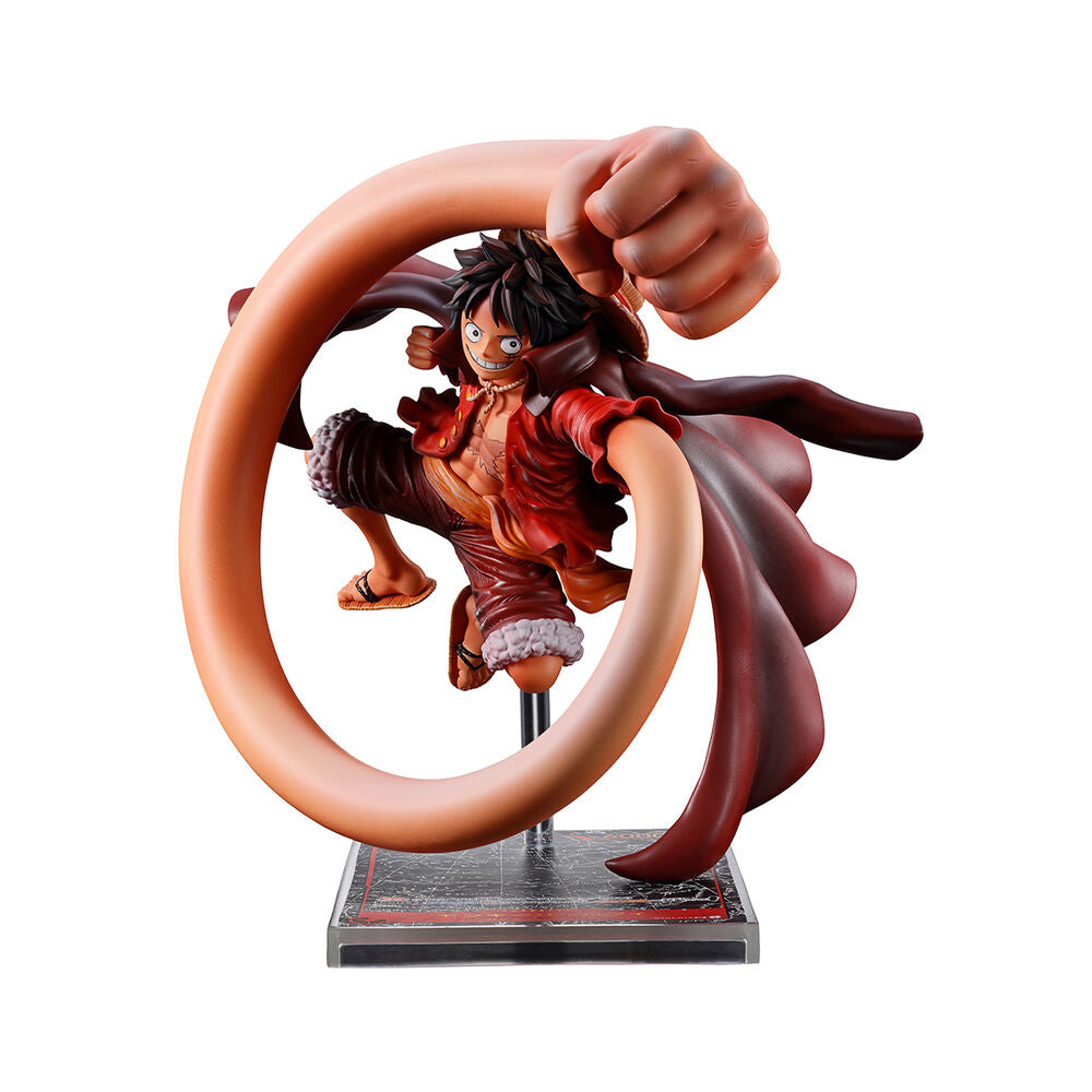 Figura Ichibansho Monkey D. Luffy One Piece Card Game One Piece 20cm