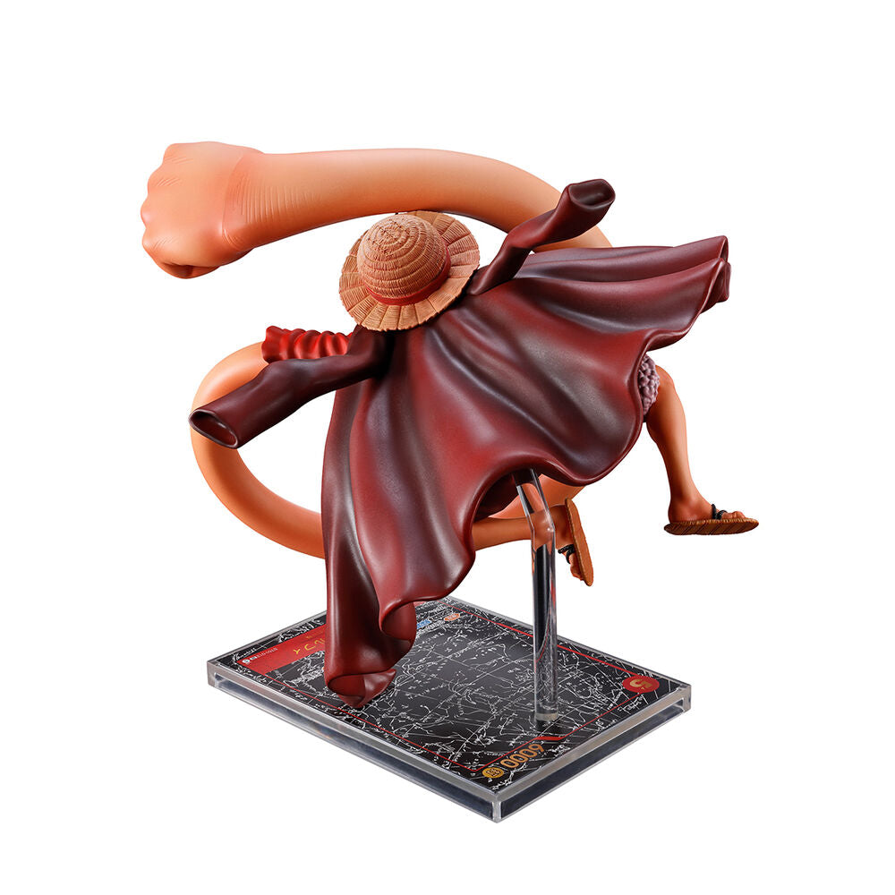 Figura Ichibansho Monkey D. Luffy One Piece Card Game One Piece 20cm