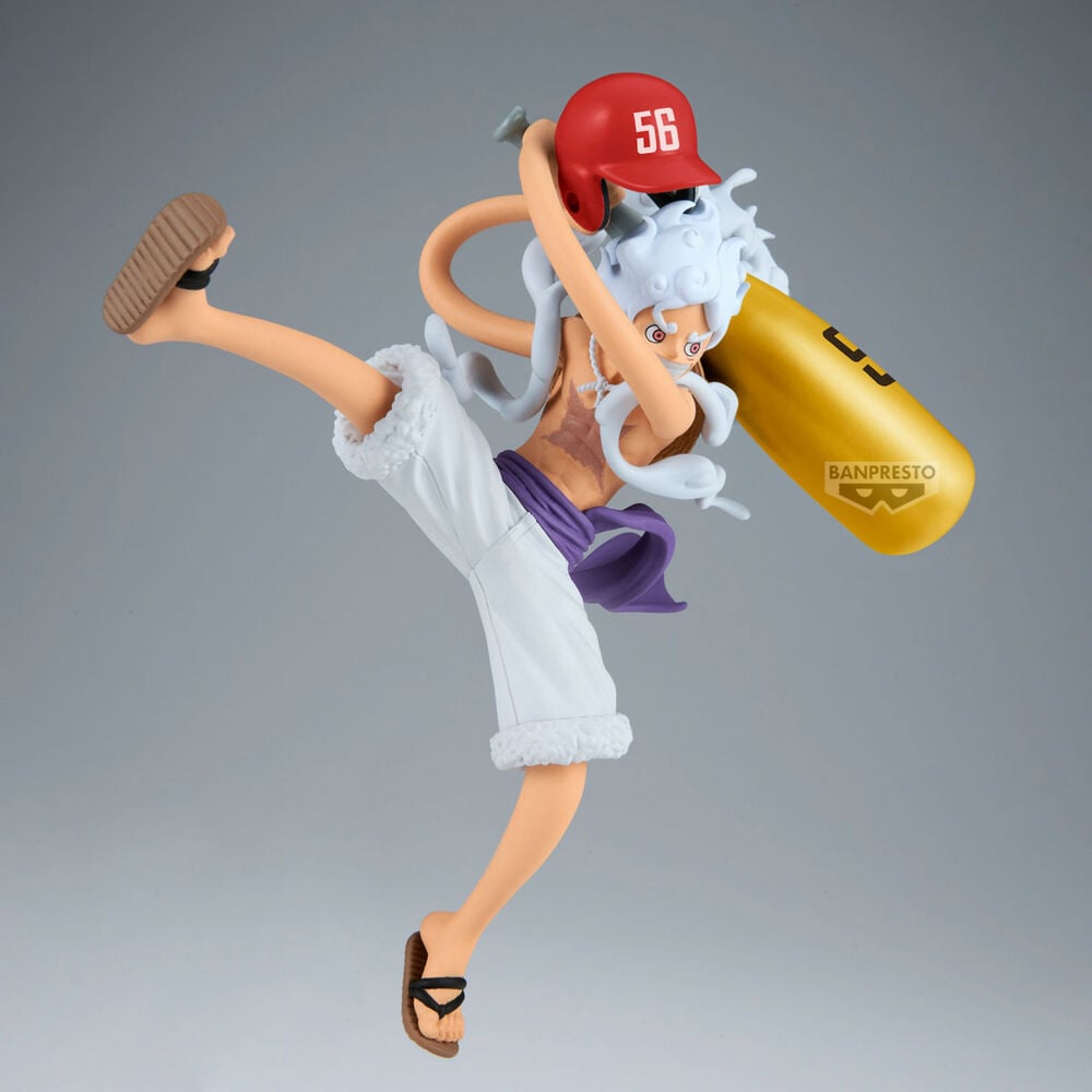Figura Monkey D. Luffy Gear 5 Battle Record One Piece 17cm - imagen 3