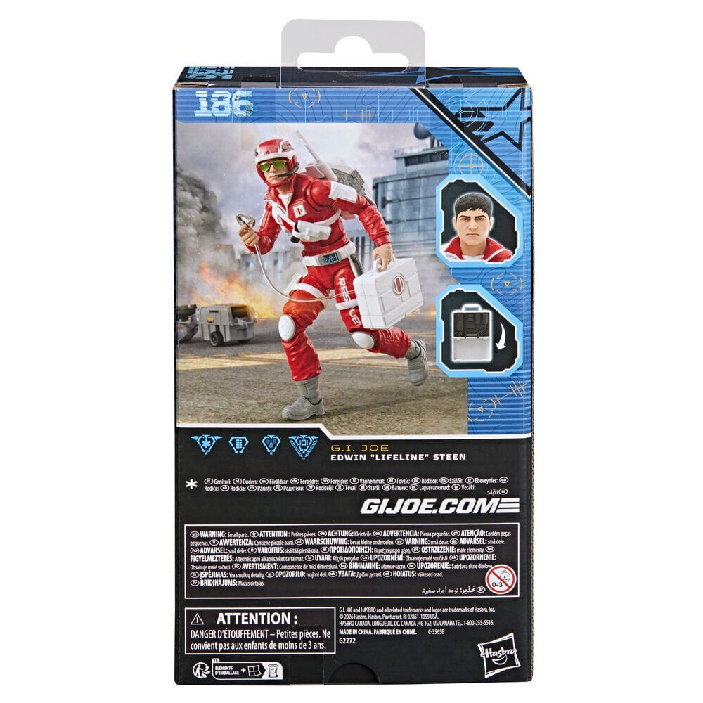 Figura Edwin Lifeline Steen Classified Series G.I. Joe 15cm - imagen 5