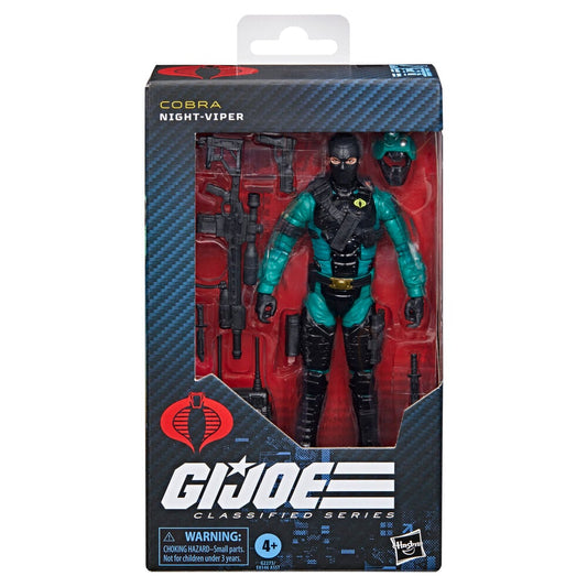 Figura Night-Viper Classified Series Cobra G.I. Joe 15cm