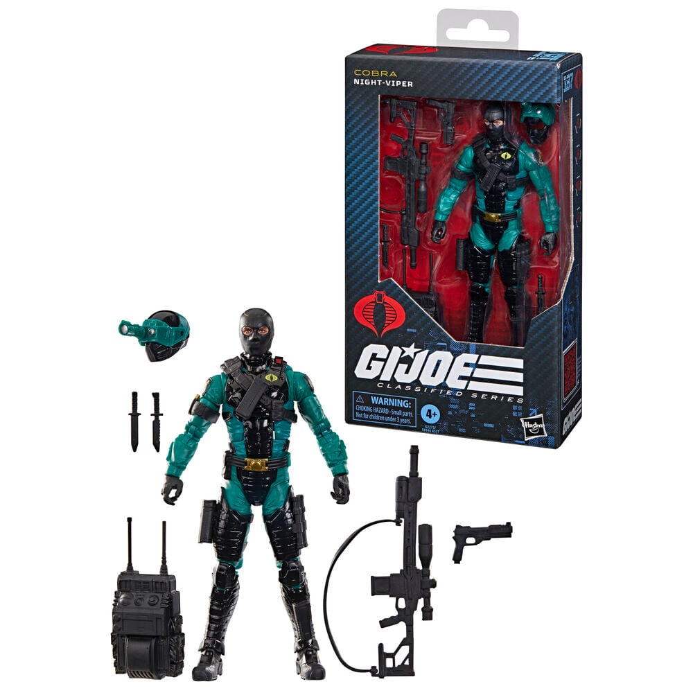 Figura Night-Viper Classified Series Cobra G.I. Joe 15cm - imagen 5