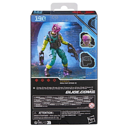 Figura Mole Rat Stage 2 Classified Series Cobra G.I. Joe 15cm - imagen 4