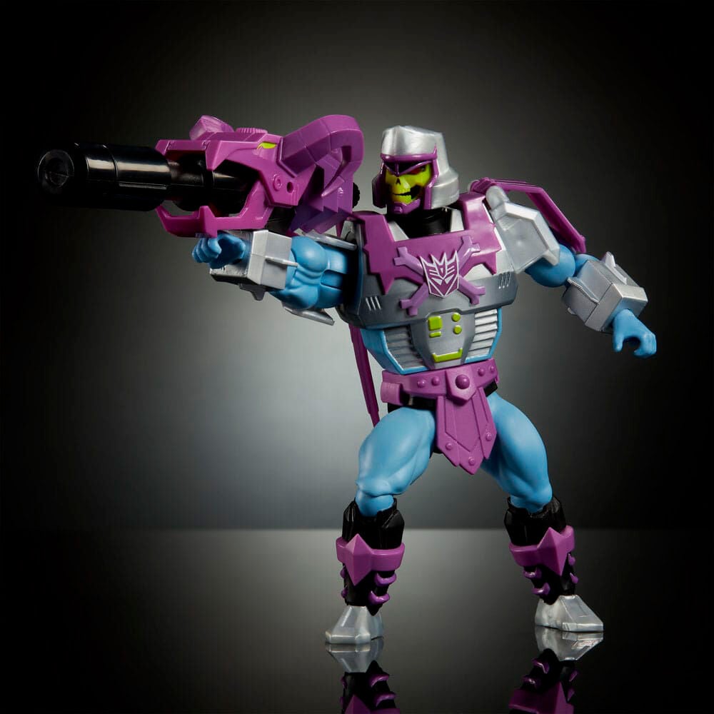 Figura Armor Skeletor Megatron Transformers Masters of the Universe 14cm - imagen 4