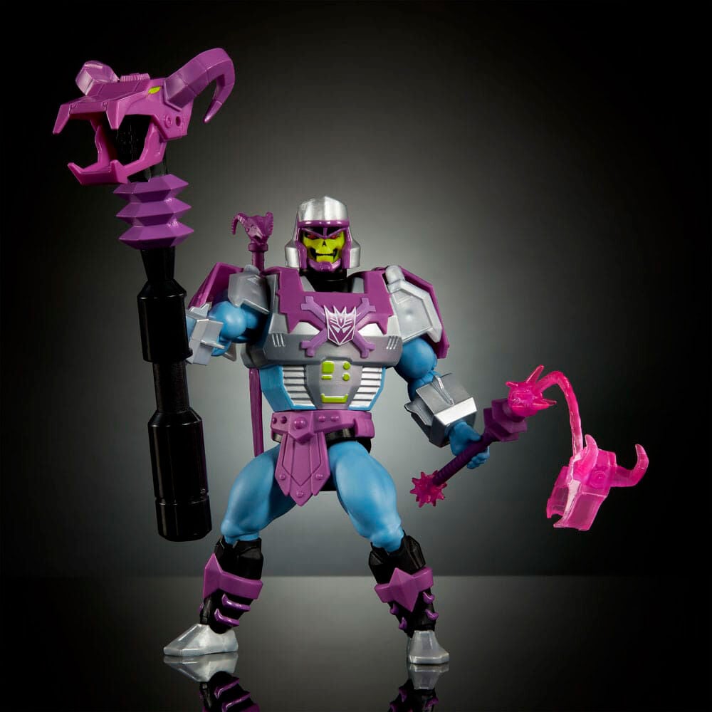 Figura Armor Skeletor Megatron Transformers Masters of the Universe 14cm - imagen 7