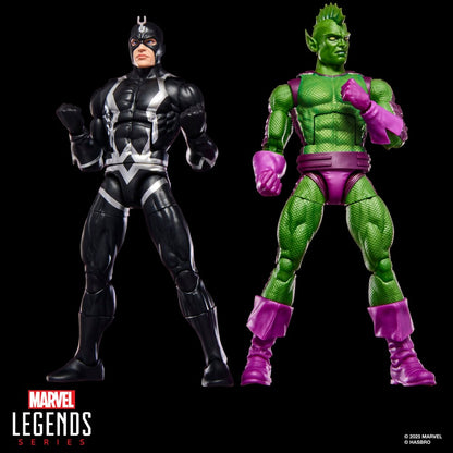 Blister 2 figuras Black Bolt & Triton Inhumanos Marvel Legends Series 15cm - imagen 4