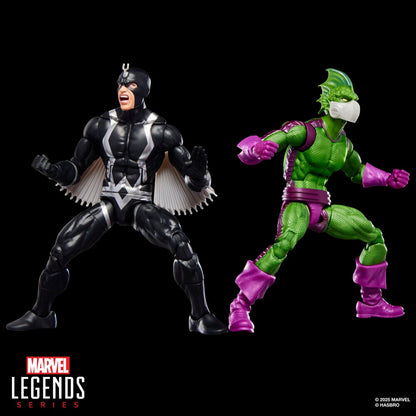 Blister 2 figuras Black Bolt & Triton Inhumanos Marvel Legends Series 15cm