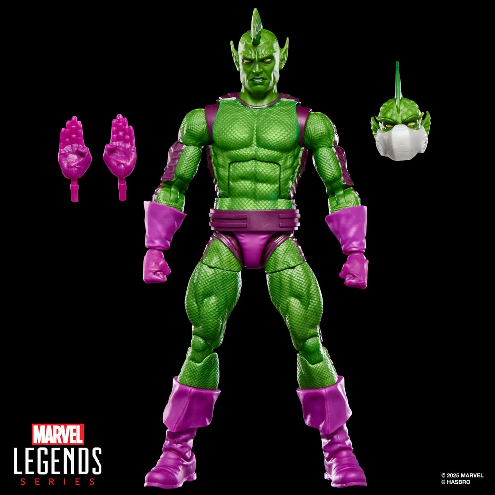 Blister 2 figuras Black Bolt & Triton Inhumanos Marvel Legends Series 15cm