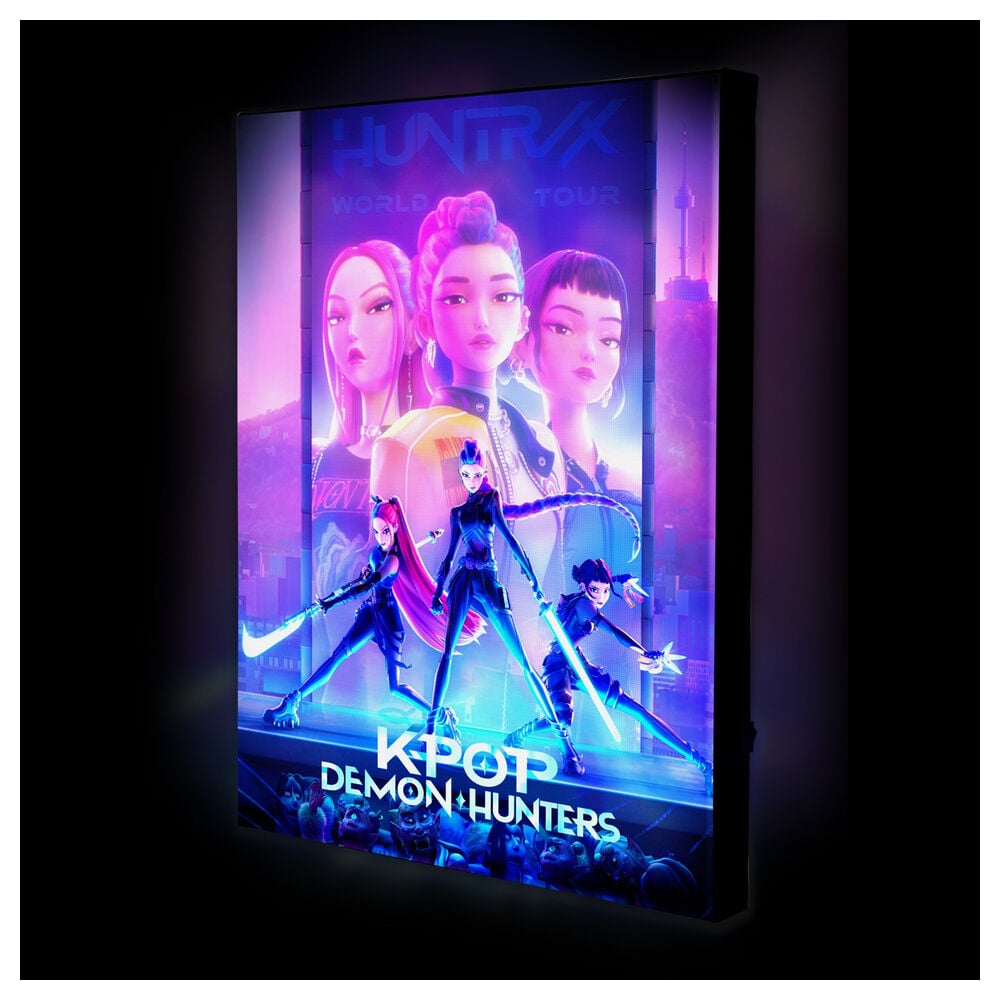 Lienzo Luminoso KPop Demon Hunters
