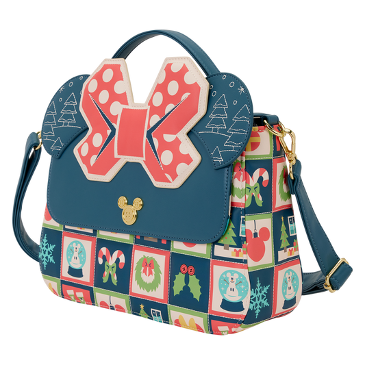 Bolso bandolera Mickey Holiday Disney Loungefly - imagen 2