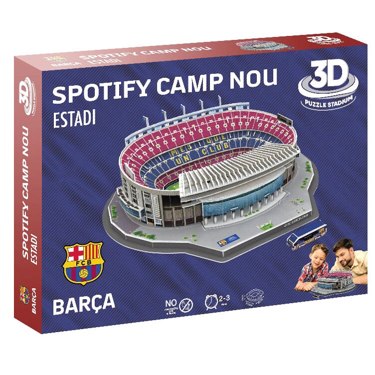 Puzzle 3D Estadio Camp Nou FC Barcelona 98pzs - imagen 2