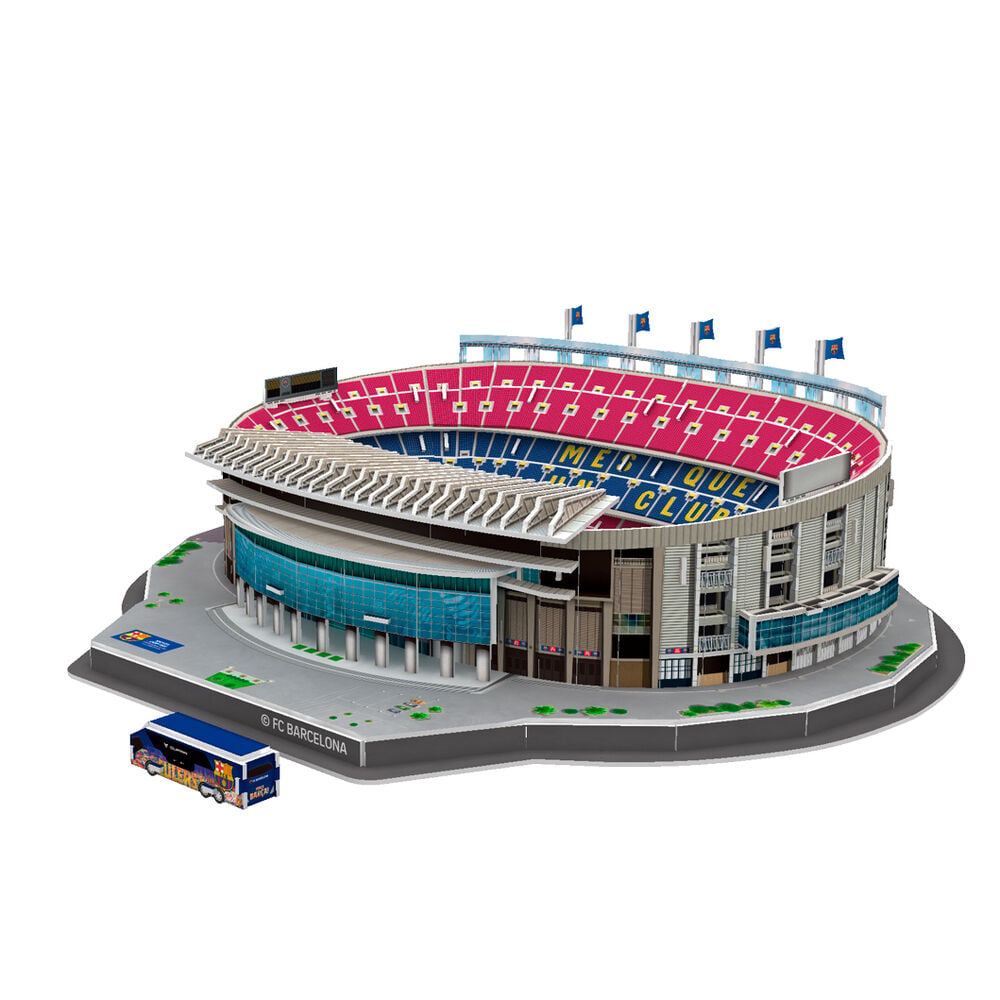 Puzzle 3D Estadio Camp Nou FC Barcelona 98pzs - imagen 5