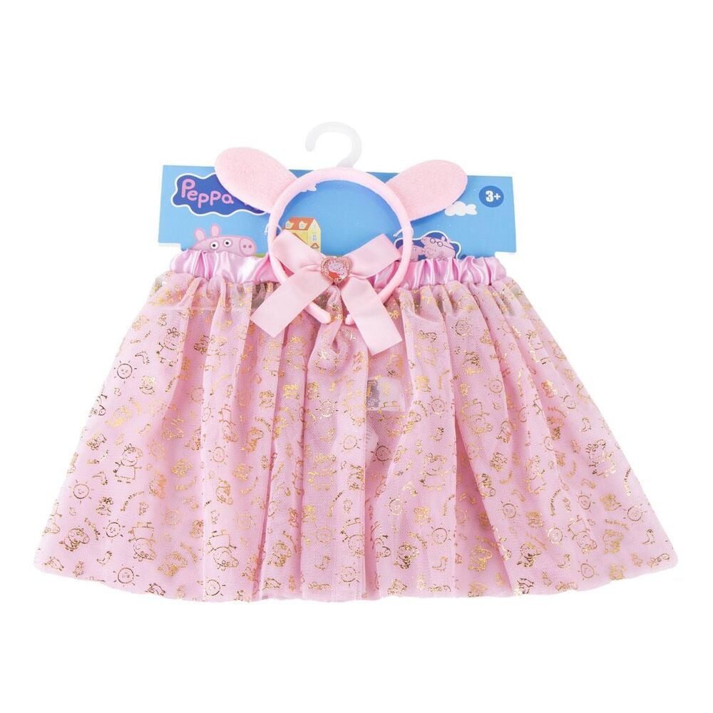 Set diadema + tutu fantasia Peppa Pig - imagen 3