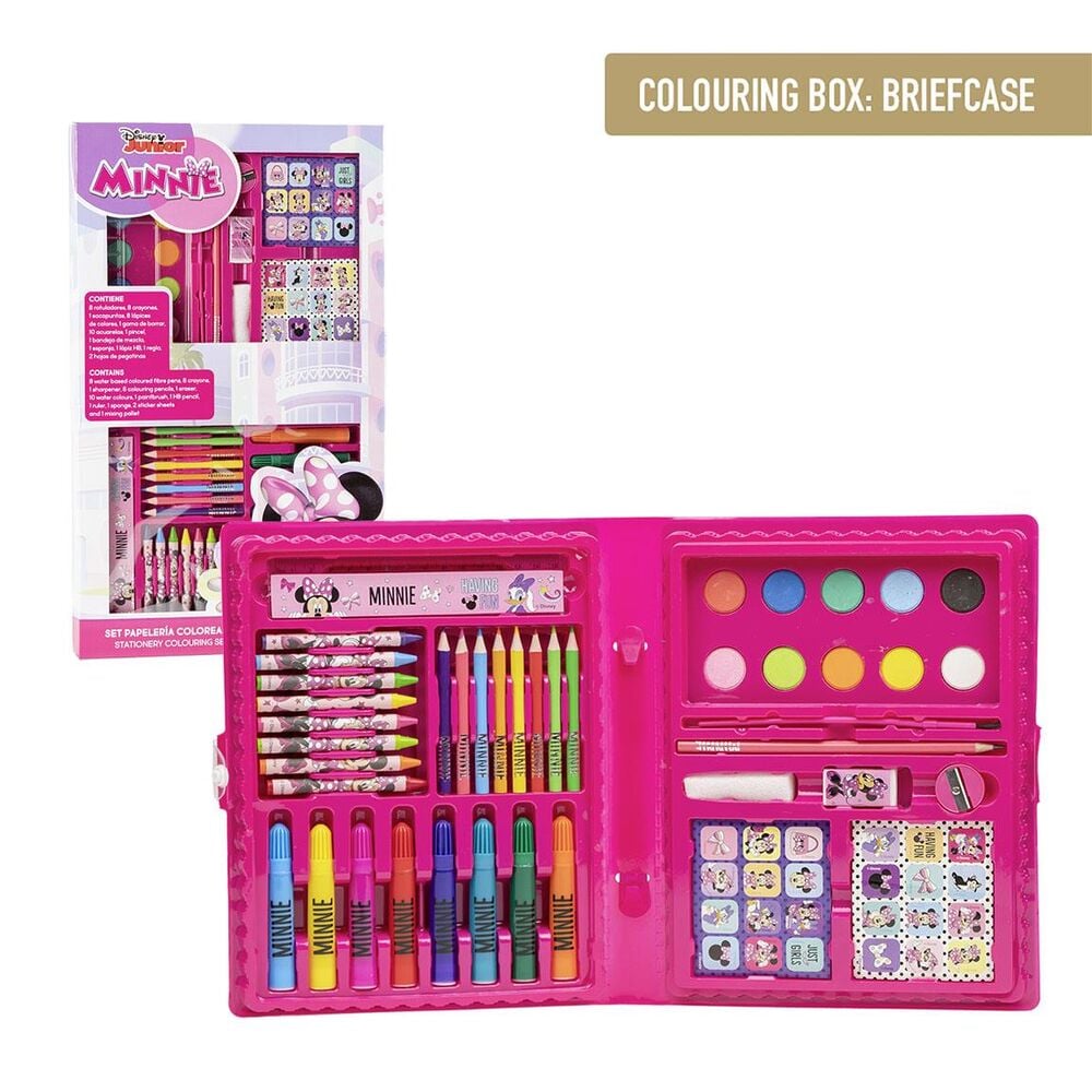 Set papeleria coloreable Minnie Disney - imagen 2