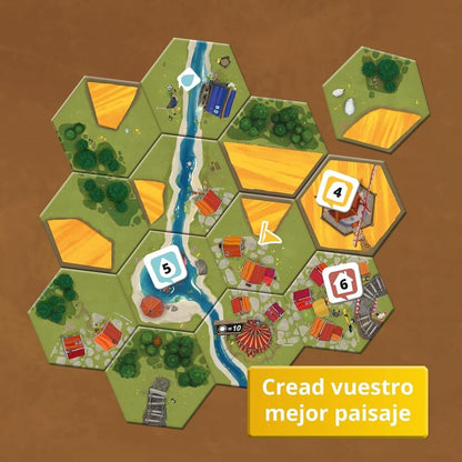 Juego mesa Dorfromantik español - imagen 3