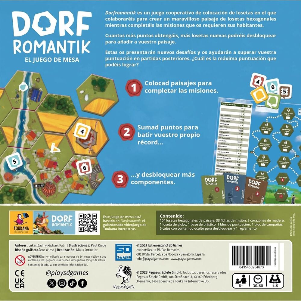 Juego mesa Dorfromantik español - imagen 4