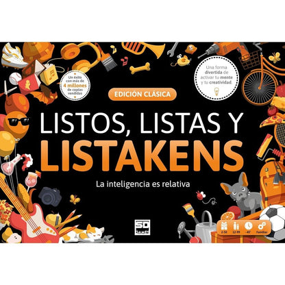 Juego mesa Listos Listas y Listakens español - imagen 6
