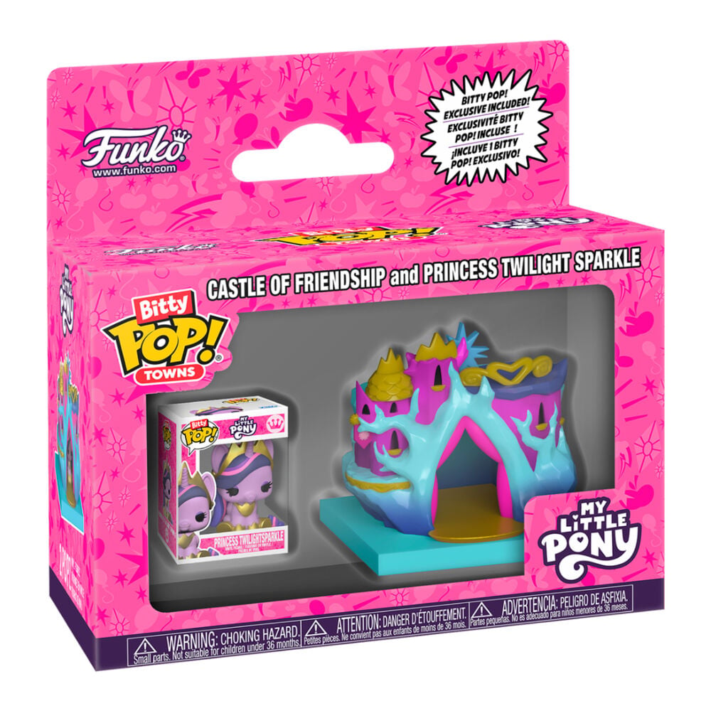 Figura Bitty POP Town My Little Pony Castle of Friendship and Princess