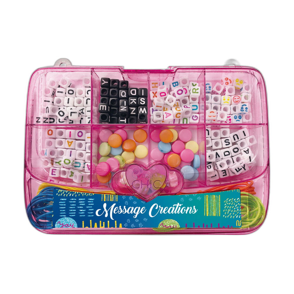 Set Pulseras Mensaje Amistad Pink Crazy Chic - imagen 2