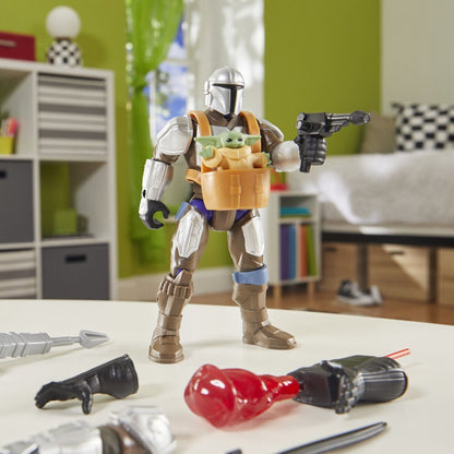 Figura The Mandalorian & Grogu Deluxe Mix Mashers Star Wars 12cm - imagen 5