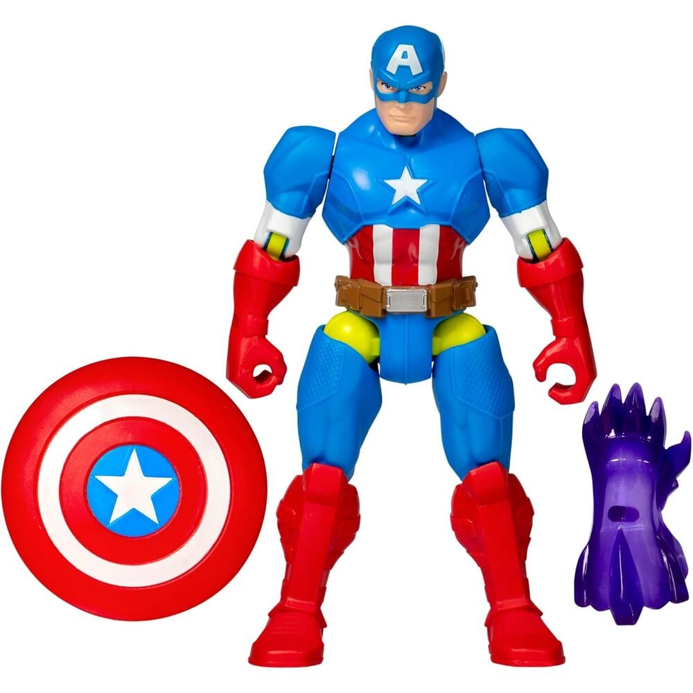 Figura Capitan America Mix Mashers Marvel 12cm - imagen 3